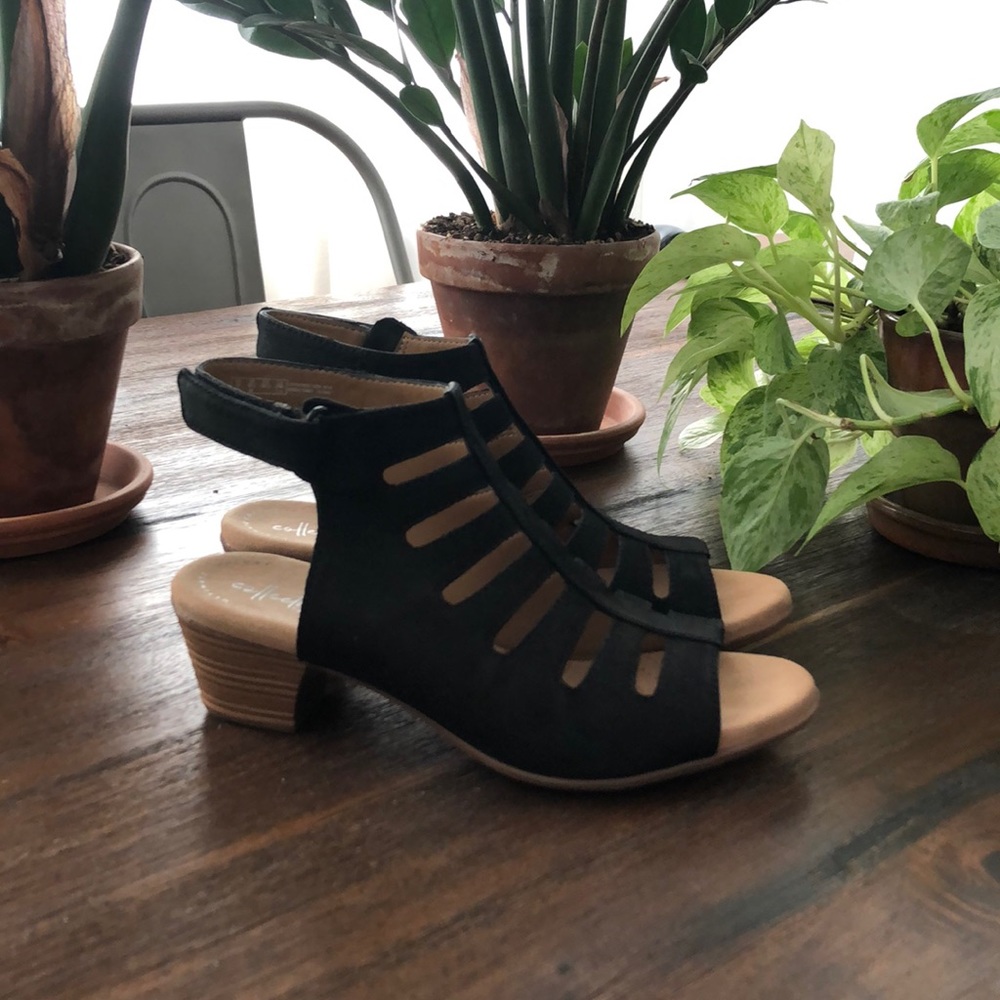 This season! Clarks Valarie Shelly Nubuck Sandals